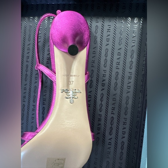 Women’s Prada Slingback Sandals 6.5 US - Picture 12 of 14
